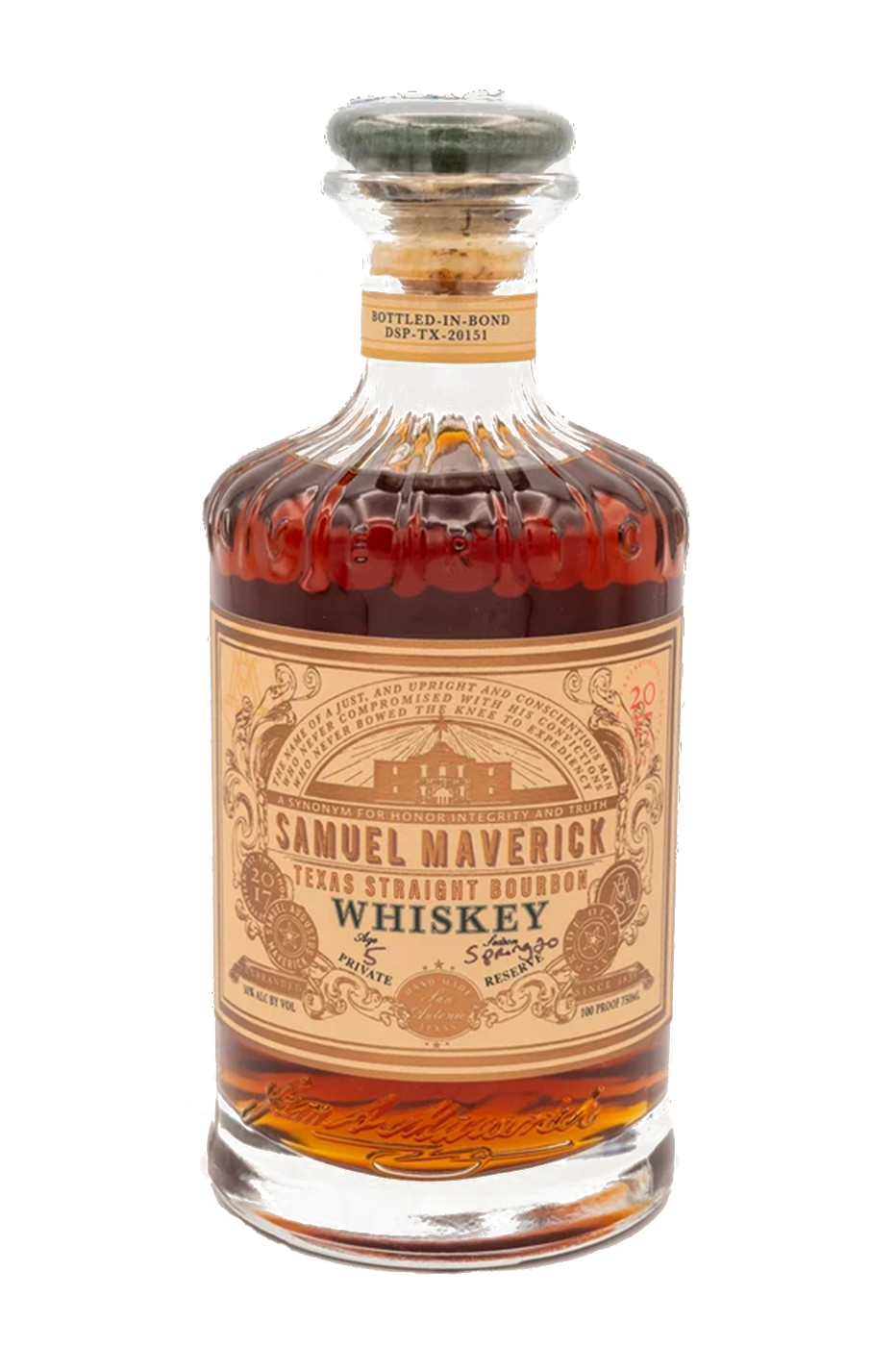 Private Reserve, Bottled in Bond
