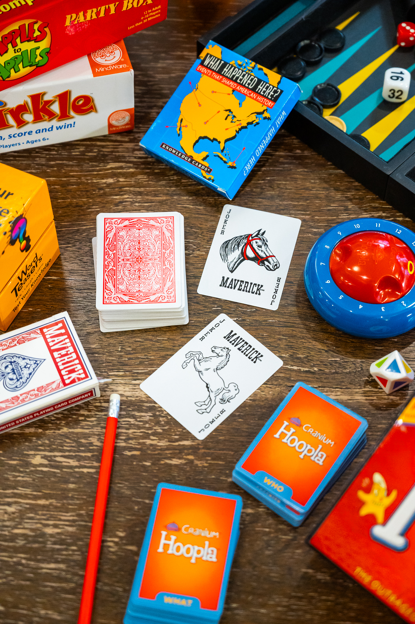 Game night at Maverick